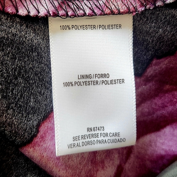 Gaby Skye Sz12 Sleeveless Fit Flare Floral Dress, Bow Belt Party Wedding Coktail - Picture 6 of 10